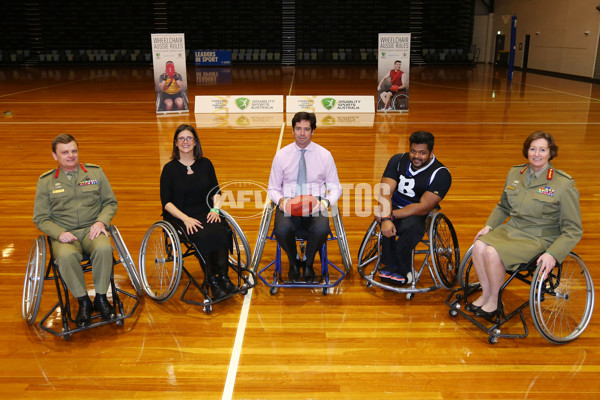 AFL 2016 Media - Wheelchair Australian Football Announcement - 456636