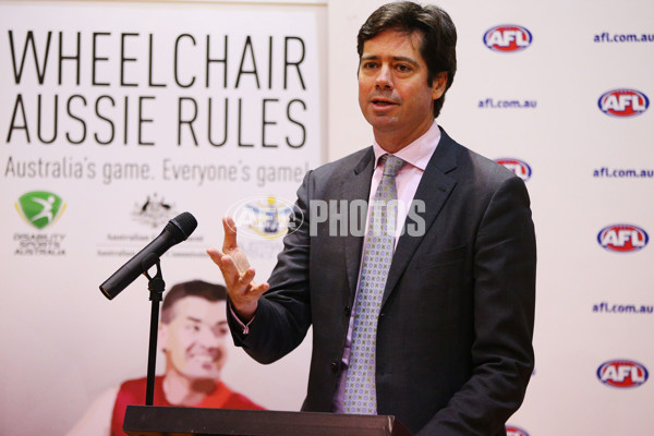 AFL 2016 Media - Wheelchair Australian Football Announcement - 456641