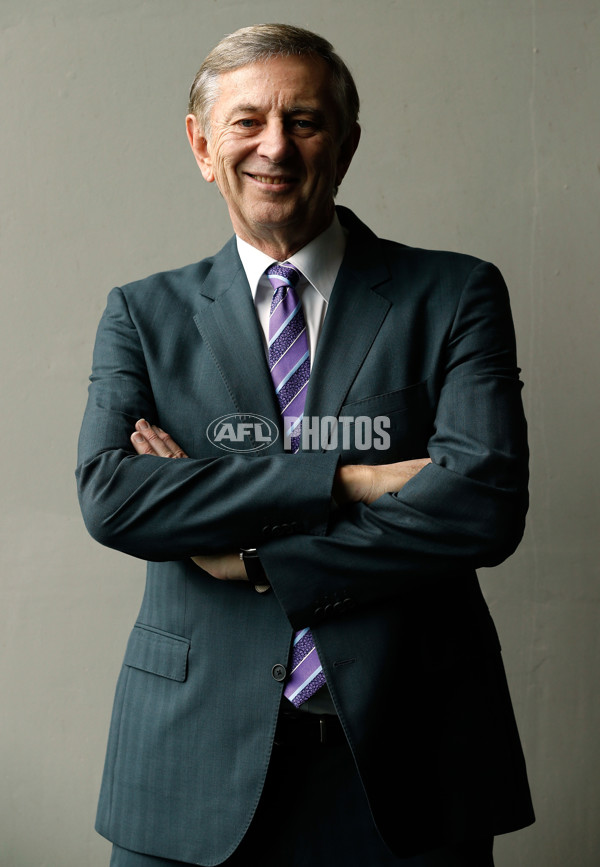 AFL 2016 Portraits - Dennis Cometti - 477186