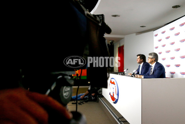 AFL 2016 Media - AFL Commission Meeting Presser 151116 - 478817