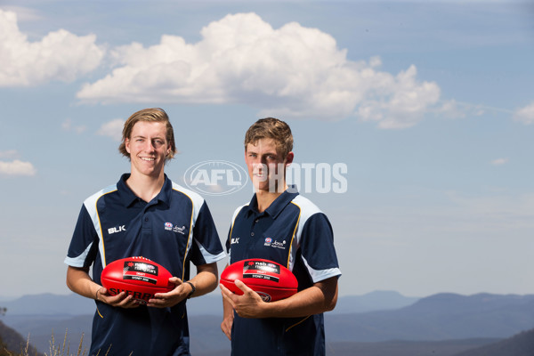AFL 2016 Media - Will Setterfield and Harry Perryman - 479193