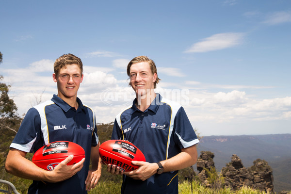 AFL 2016 Media - Will Setterfield and Harry Perryman - 479189