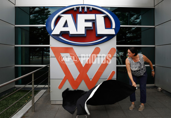 AFL 2018 Media - AFLW Sign Unveiling - 565670