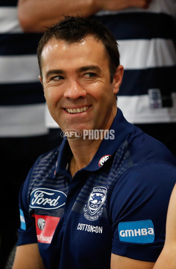 AFL 2018 Media - Geelong Cats Team Photo Day - 567803