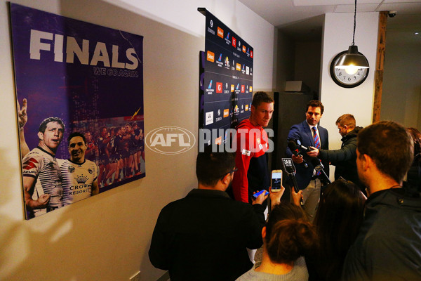 AFL 2018 Media - Melbourne Press Conference 150918 - 630059