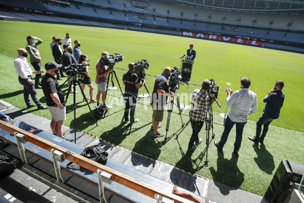 AFL 2020 Media - Marvel Stadium Plans Unveiling 201120 - 795147