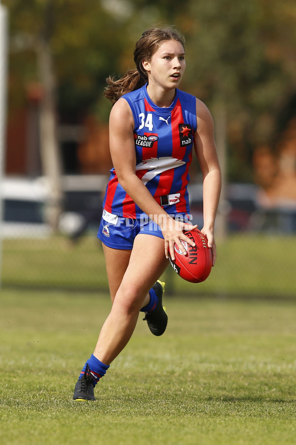 NAB League Girls 2021 - Oakleigh Chargers v Calder Cannons - 840513