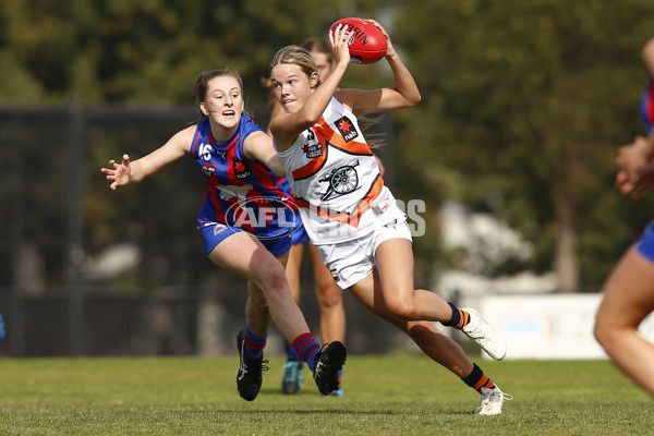 NAB League Girls 2021 - Oakleigh Chargers v Calder Cannons - 840516