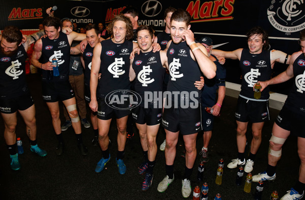 AFL 2015 Rd 21 - Carlton v Melbourne - 398346