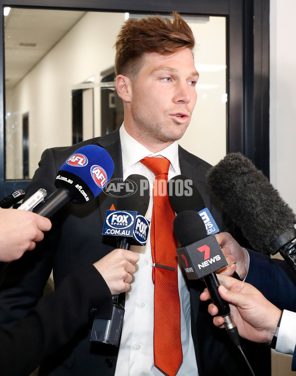 AFL 2019 Media - Toby Greene Tribunal - 713898