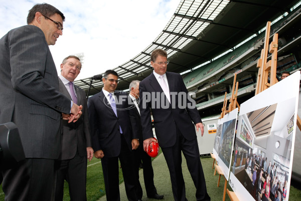 AFL 2011 Media - MCG Southern Stand Upgrade Press Conference - 243667
