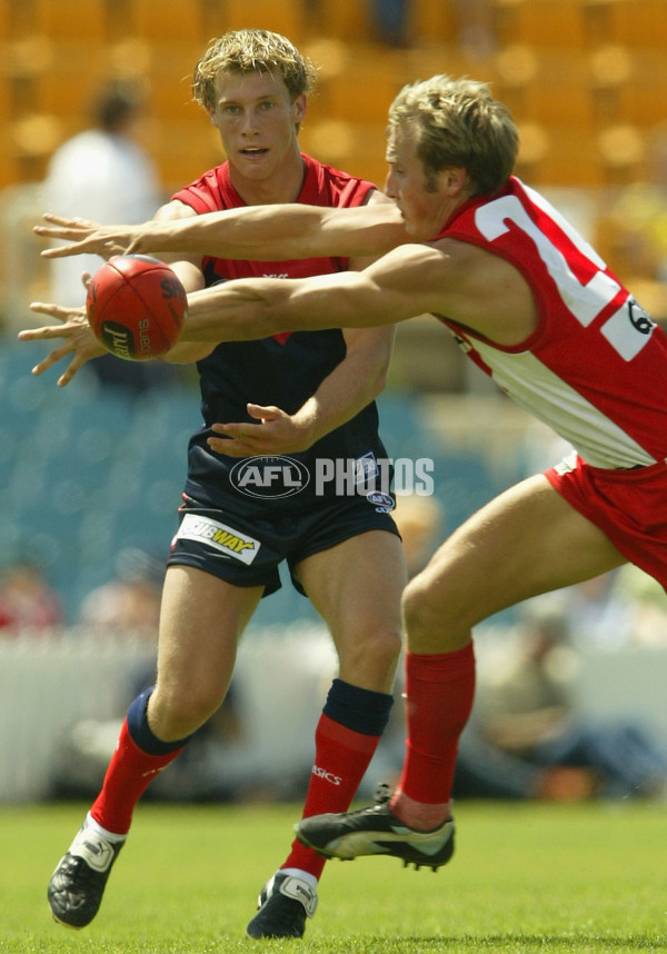 AFL 2003 Practice Match - Sydney v Melbourne - 118828