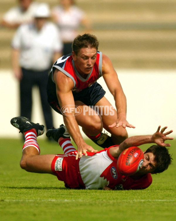 AFL 2002 Practice Match - Melbourne v Sydney - 135527