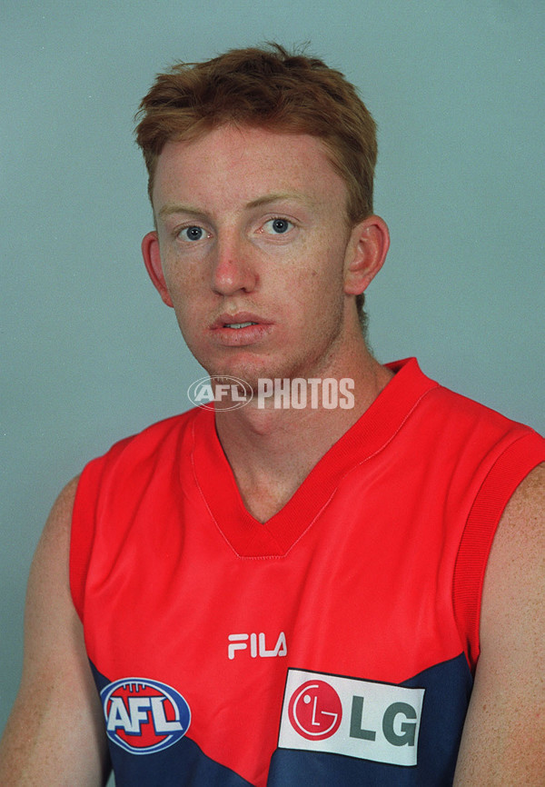 AFL 2000 Media - Melbourne Team Portraits - 164301