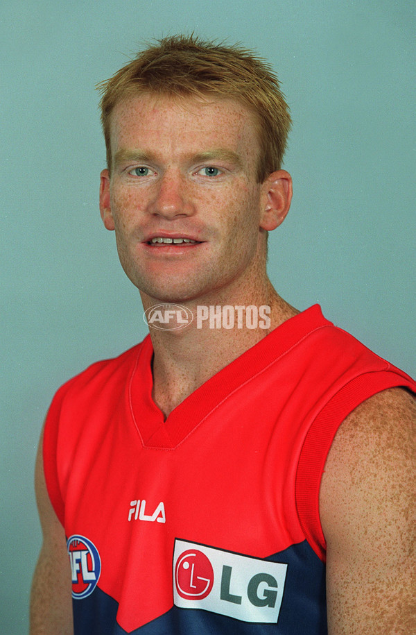 AFL 2000 Media - Melbourne Team Portraits - 164340