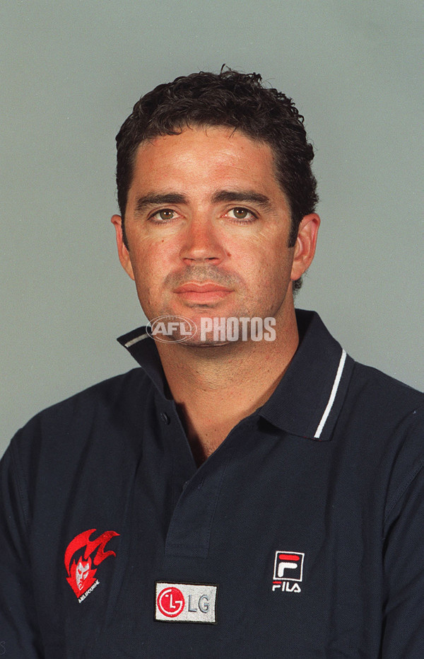 AFL 2000 Media - Melbourne Team Portraits - 164320