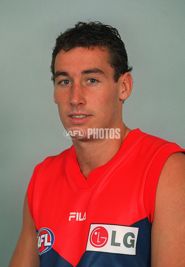 AFL 2000 Media - Melbourne Team Portraits - 164328