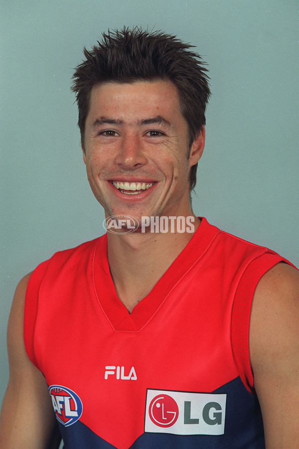 AFL 2000 Media - Melbourne Team Portraits - 164319