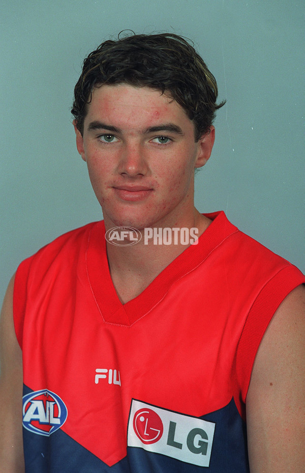 AFL 2000 Media - Melbourne Team Portraits - 164325