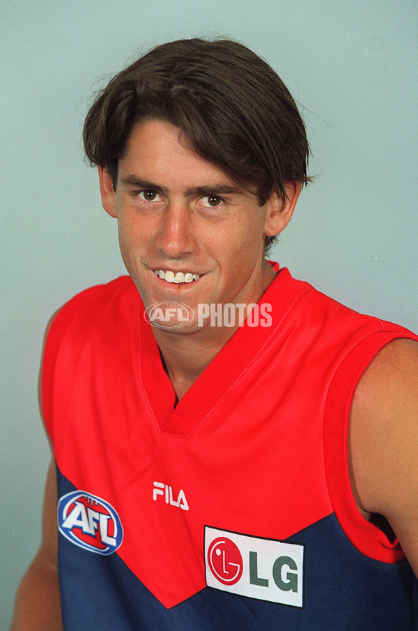 AFL 2000 Media - Melbourne Team Portraits - 164344