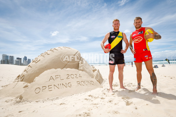 AFL 2024 Media - Gold Coast Opening Round Media Opportunity - A-46377348
