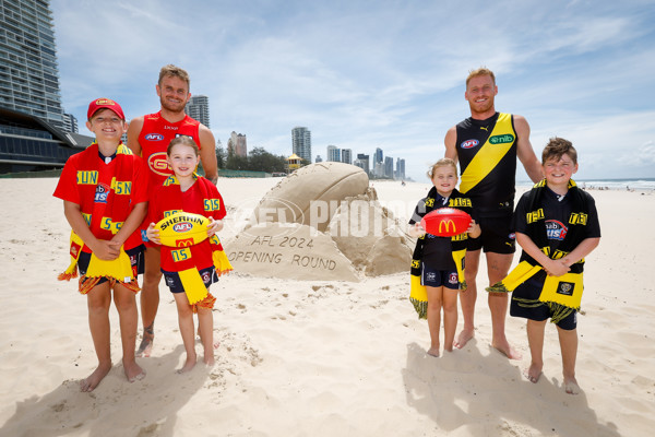 AFL 2024 Media - Gold Coast Opening Round Media Opportunity - A-46377350