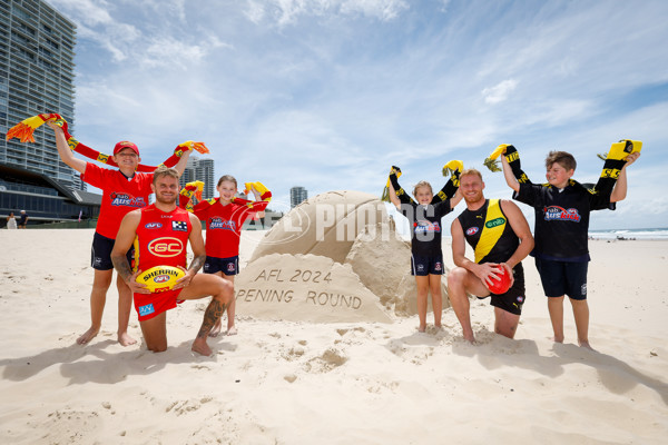 AFL 2024 Media - Gold Coast Opening Round Media Opportunity - A-46377351