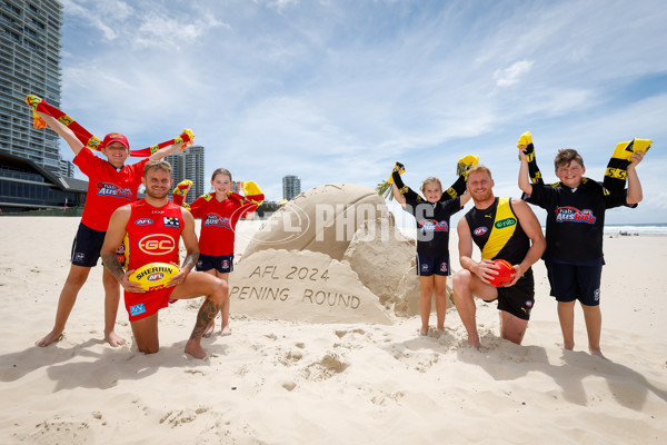 AFL 2024 Media - Gold Coast Opening Round Media Opportunity - A-46377353